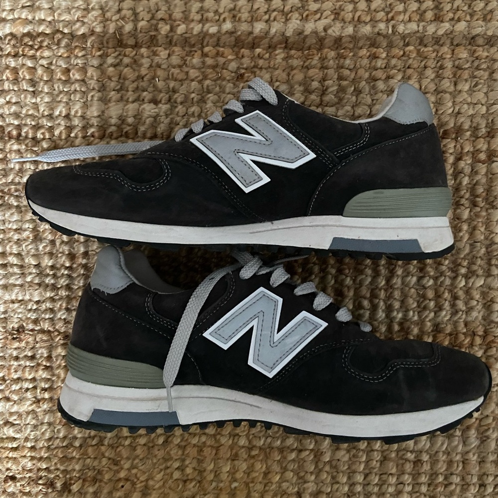 New Balance for J. Crew 1400s navy suede sneakers, men’s size 10